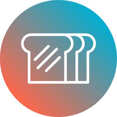 Gıda simgesinin vektör illüstrasyonu