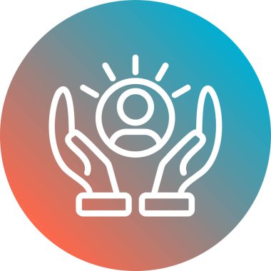 ampul simgesi vektör illüstrasyonu