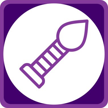 Modern b 'nin vektör illüstrasyonu vida ikonundan yoksun