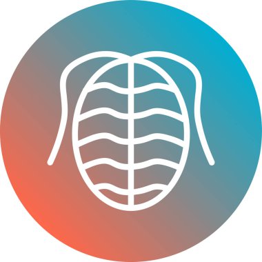 vektör tıbbi maske simgesi