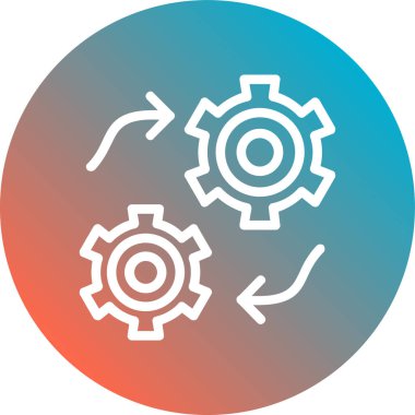 Vektör illüstrasyonu, simge ögesi arkaplanı