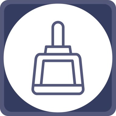 Modern b 'nin vektör illüstrasyonu eksik simgesi