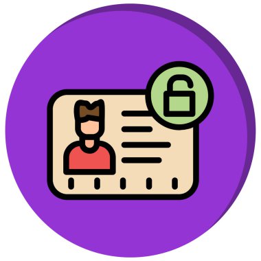 kimlik kartı simgesi, özet biçimi