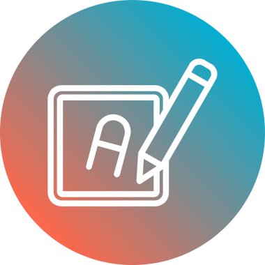 Dosya simgesinin vektör illüstrasyonu