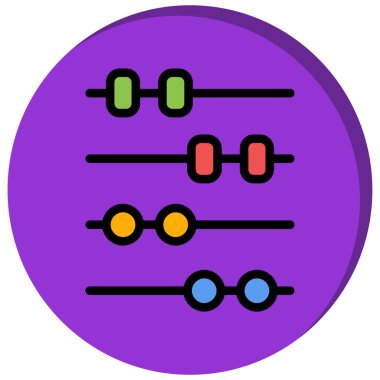 seo modern simgesinin vektör illüstrasyonu