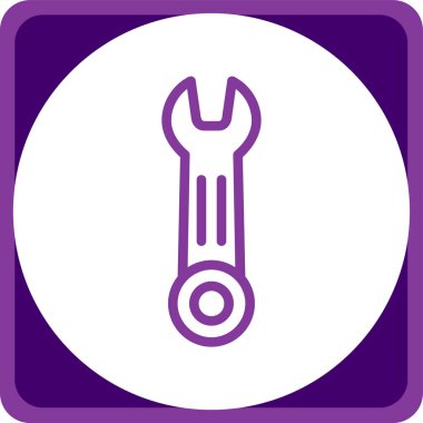 İngiliz anahtarı ve anner simgesi