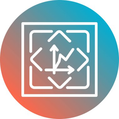 seo modern simgesinin vektör illüstrasyonu