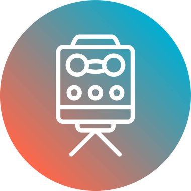 Vektör illüstrasyonu, modern simge