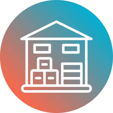 ev simgesi vektör illüstrasyonu