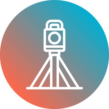 Kamera simgesinin vektör illüstrasyonu