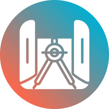 Vektör illüstrasyonu, simge ögesi arkaplanı