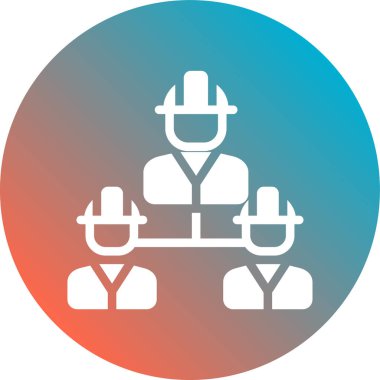 İnsan simgesinin vektör illüstrasyonu