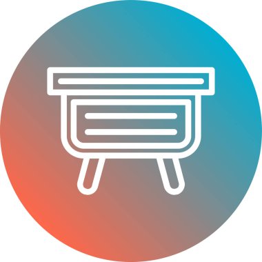 Modern b 'nin vektör illüstrasyonu eksik simgesi