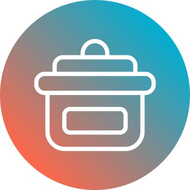 Modern simgenin vektör illüstrasyonu