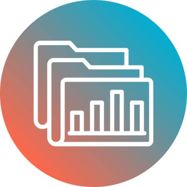 veri simgesi. Basit tasarım çizimi