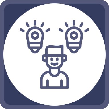 robot ikon vektör illüstrasyonu