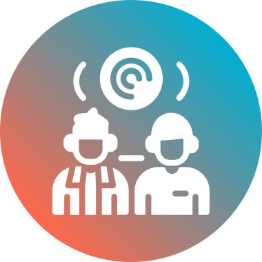 seo modern simgesinin vektör illüstrasyonu