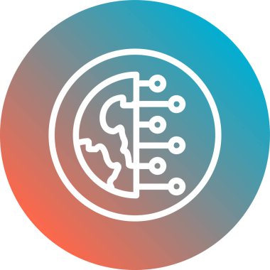 seo modern simgesinin vektör illüstrasyonu