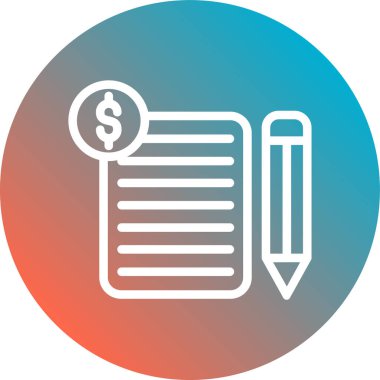 kağıt simgesi vektör illüstrasyonu.