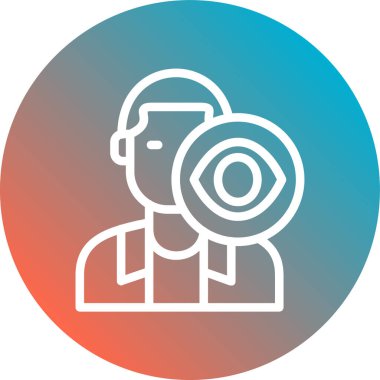 Bir kameranın vektör illüstrasyonu