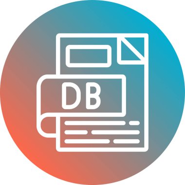 b - v 'nin vektör simgesi tasarımı