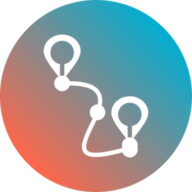 Vektör illüstrasyonu, seo modern simge