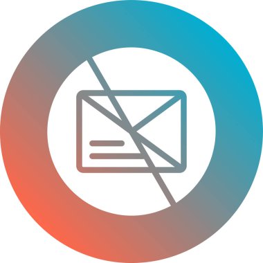 soyut arkaplan grubunda e- posta simgesi vektörü