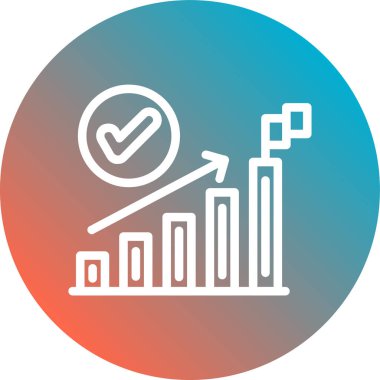 seo modern simgesinin vektör illüstrasyonu