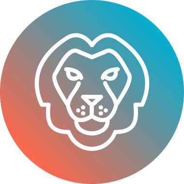 hayvan simgesi vektör illüstrasyonu