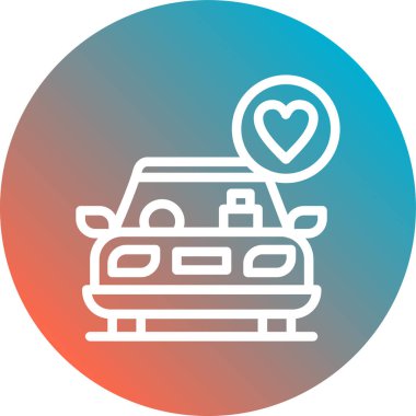 Bir kalbin vektör illüstrasyonu