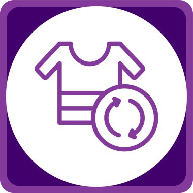 Modern simgenin vektör illüstrasyonu