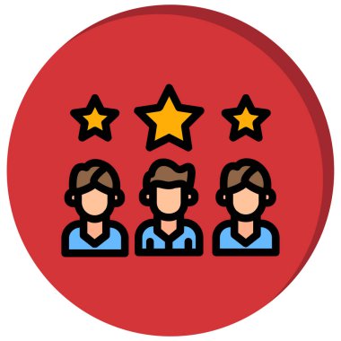 Takım simgesi, vektör illüstrasyonu