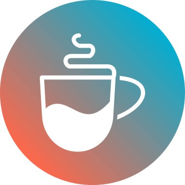 Bardak. Basit ağ simgesi