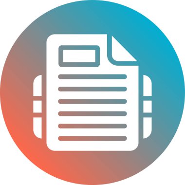 dosya simgesi vektörü, vektör illüstrasyonu