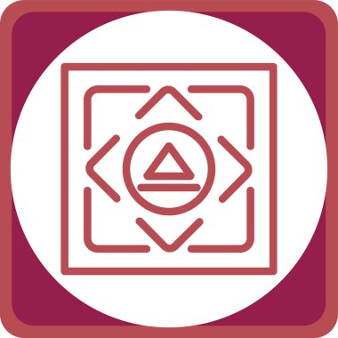 Modern eğitim ikonunun vektör illüstrasyonu