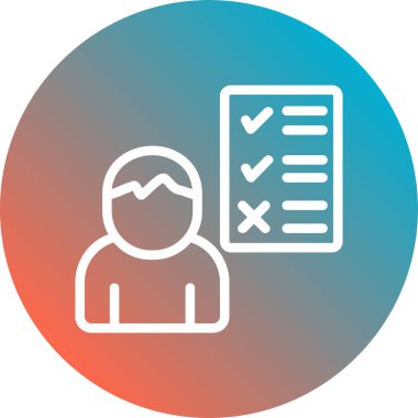 Liste vektör simgesini kontrol et