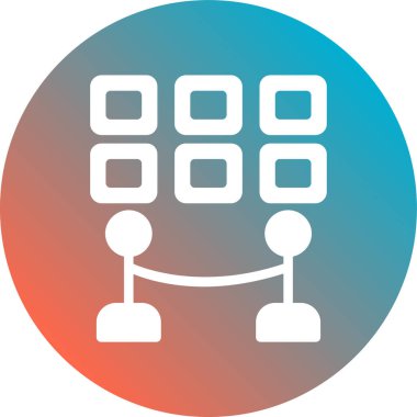 Modern b 'nin vektör illüstrasyonu eksik simgesi