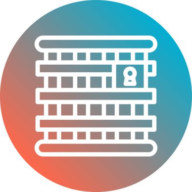 Kitap. Web simgesi basit illüstrasyon