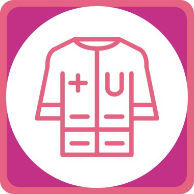 Kadın simgesinin vektör illüstrasyonu