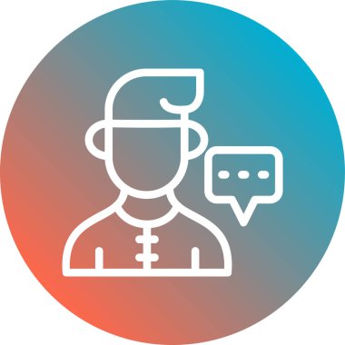 Maskeli ve maskeli bir adamın vektör çizimi