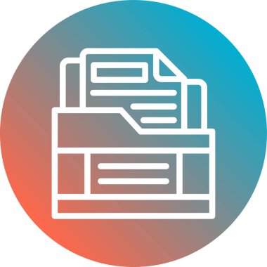 soyut arkaplan grubunda dizin simgesi izole edildi