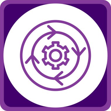 Vektör illüstrasyonu, simge ögesi biçimi