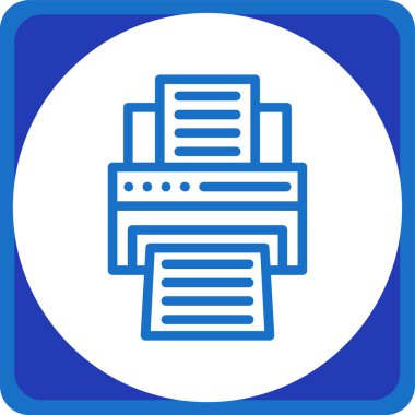 Arşiv. Web simgesi basit illüstrasyon