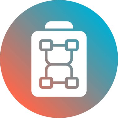 seo modern simgesinin vektör illüstrasyonu