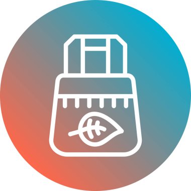 Modern simgenin vektör illüstrasyonu