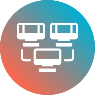 seo modern simgesinin vektör illüstrasyonu