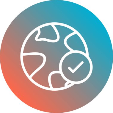 seo modern simgesinin vektör illüstrasyonu