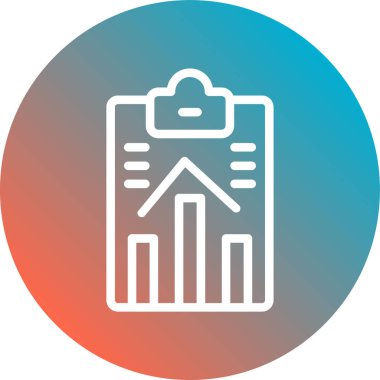 Modern simgenin vektör illüstrasyonu