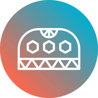 Modern b 'nin vektör illüstrasyonu eksik simgesi.