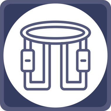 davul. Web simgesi basit tasarım